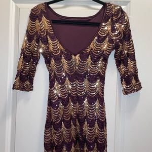 Sequin dress!